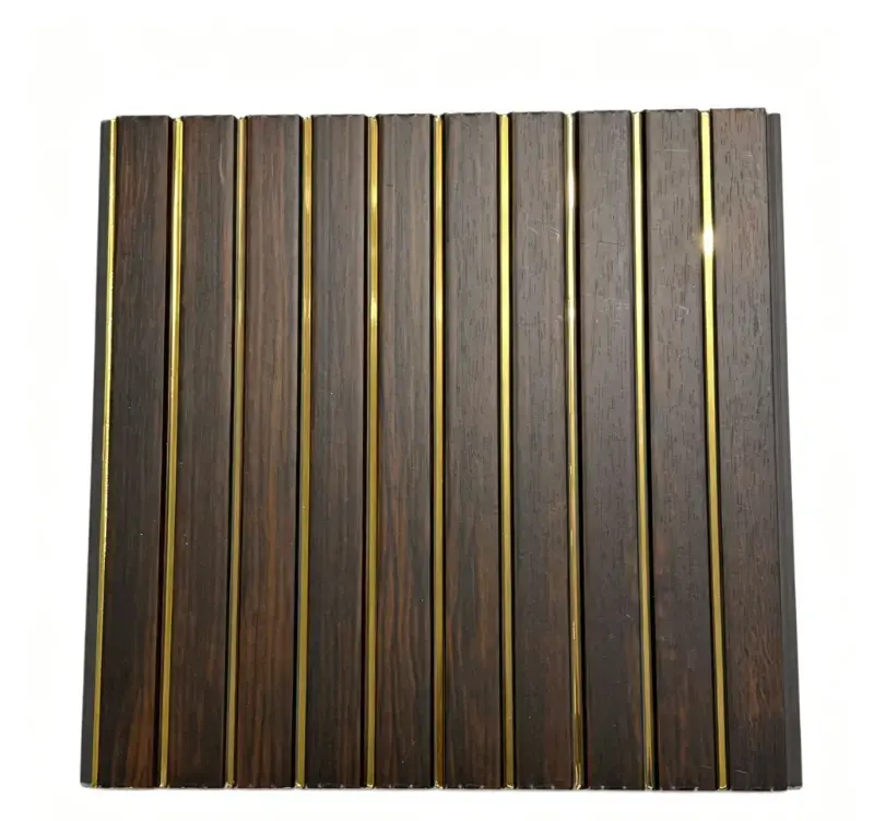 Prezzo straordinariamente buono per il pannello a parete scanalato in PVC per la decorazione di interni di lusso